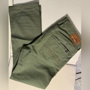 Buffalo David Bitton Green Chinos